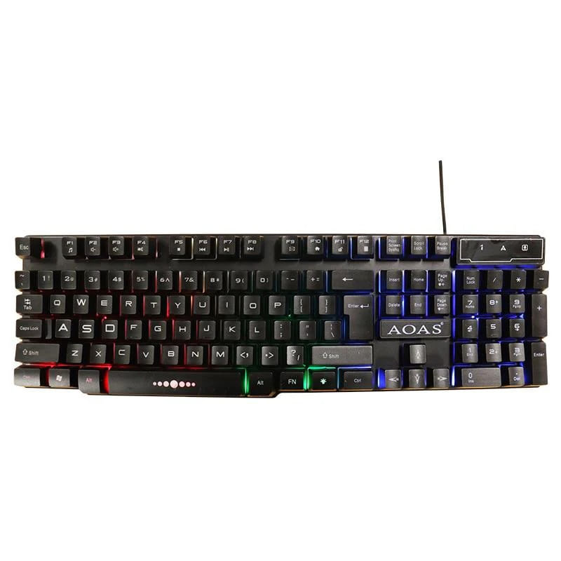 PC, gaming si accesorii - Periferice PC - Tastaturi - Set Gaming 4-in-1 cu Tastatura RGB, Mouse cu 6 Butoane, Casti cu Microfon si Mousepad, Negru - Infinity.ro