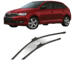 Auto si Moto - Intretinere auto - Stergatoare - Set stergatoare auto SKODA RAPID Spaceback (NH1) 2012-2019, pentru parbriz, Bosch Aerotwin - Infinity.ro