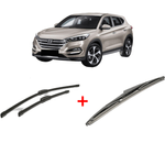 Auto si Moto - Intretinere auto - Stergatoare - Set 3 stergatoare HYUNDAI TUCSON SUV Van (TLE) 2015-2020, pentru parbriz si luneta, Bosch Twin - Infinity.ro