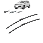 Auto si Moto - Intretinere auto - Stergatoare - Set 2 Stergatoare FORD KUGA II (DM2) 2012-2019, pentru parbriz, Bosch Aerotwin Multi - Infinity.ro