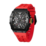Fashion, accesorii si bijuterii - Barbati - Bijuterii barbati - Ceasuri barbati - Ceas PAGANI DESIGN PD-1738 Black Red, Quartz VH65, Safir AR, 42mm, 50M - Infinity.ro