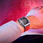 Fashion, accesorii si bijuterii - Barbati - Bijuterii barbati - Ceasuri barbati - Ceas PAGANI DESIGN PD-1738 Red, Quartz VH65, Safir AR, Otel 316L, 42mm, 50M - Infinity.ro