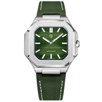 Fashion, accesorii si bijuterii - Barbati - Bijuterii barbati - Ceasuri barbati - Ceas PAGANI DESIGN PD-YS019 Green, VH31 Quartz, Safir, Bezel Ceramic, 37mm, 50M - Infinity.ro