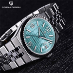 Fashion, accesorii si bijuterii - Barbati - Bijuterii barbati - Ceasuri barbati - Ceas Automatic PAGANI DESIGN PD-YS027 Sky Blue, Miyota 8215, Safir, 100M, 40.5mm - Infinity.ro