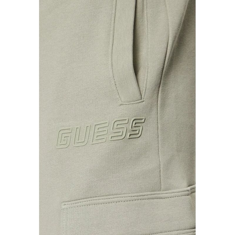 Fashion, accesorii si bijuterii - Barbati - Imbracaminte - Pantaloni barbati - Pantaloni trening barbati Guess Z4YB08 L INTL Verde deschis - Infinity.ro