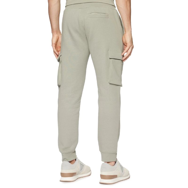 Fashion, accesorii si bijuterii - Barbati - Imbracaminte - Pantaloni barbati - Pantaloni trening barbati Guess Z4YB08 L INTL Verde deschis - Infinity.ro