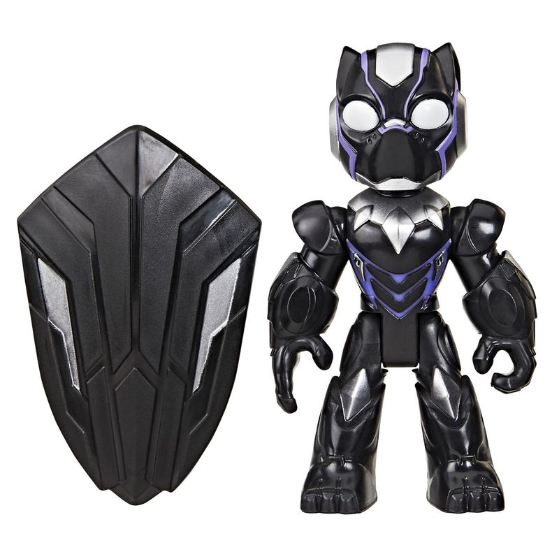 Jucarii, Copii si Bebe - Jucarii si jocuri - Figurine - Marvel Iron Man si prietenii sai uimitori figurina Black Panther 7.6CM - Infinity.ro