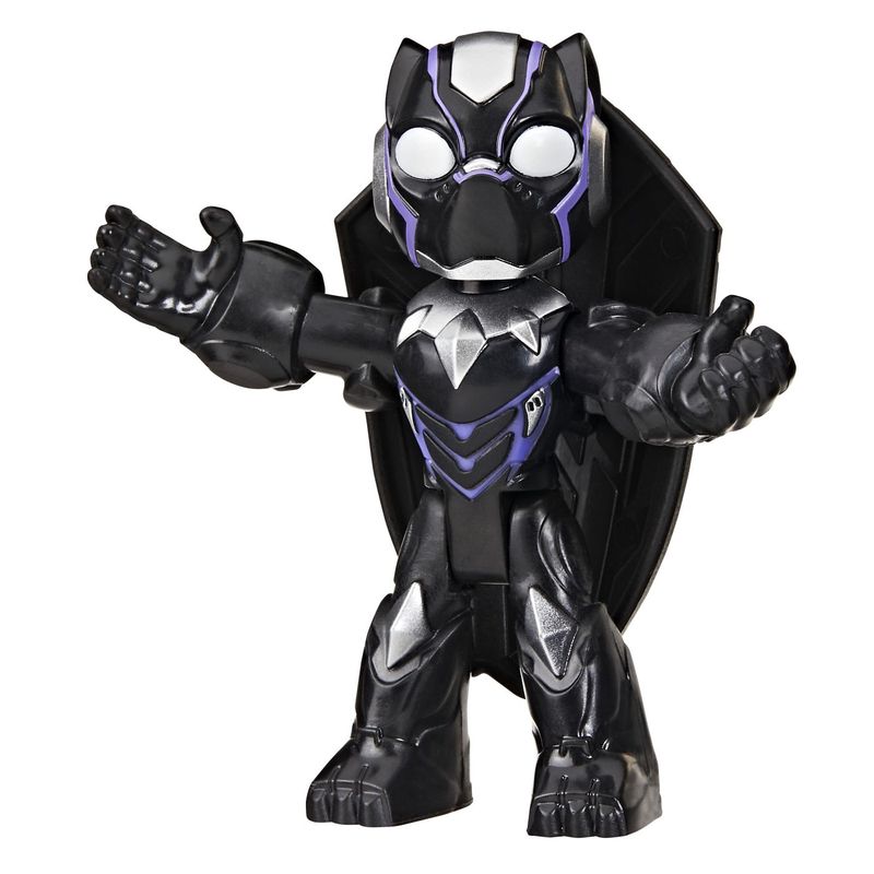 Jucarii, Copii si Bebe - Jucarii si jocuri - Figurine - Marvel Iron Man si prietenii sai uimitori figurina Black Panther 7.6CM - Infinity.ro