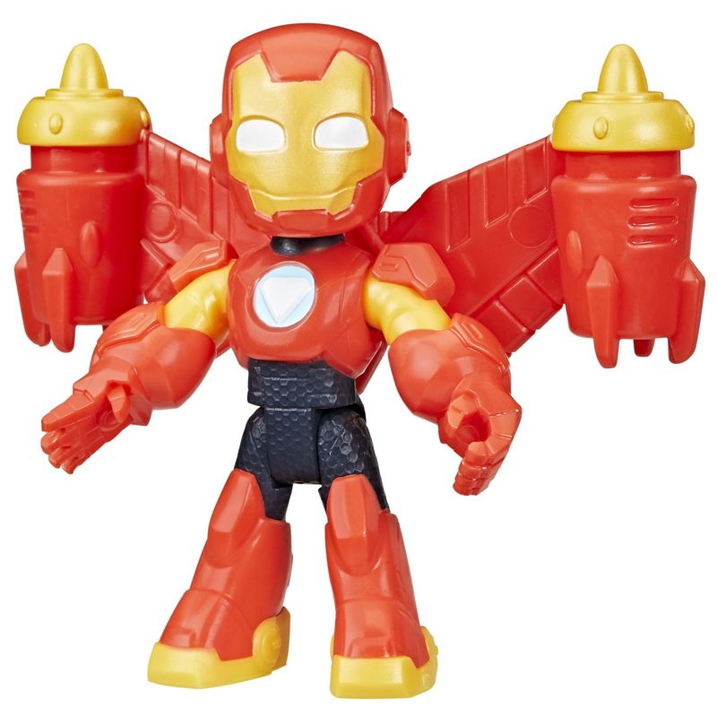Jucarii, Copii si Bebe - Jucarii si jocuri - Figurine - Marvel Iron Man si prietenii sai uimitori figurina Iron Man 7.6CM - Infinity.ro