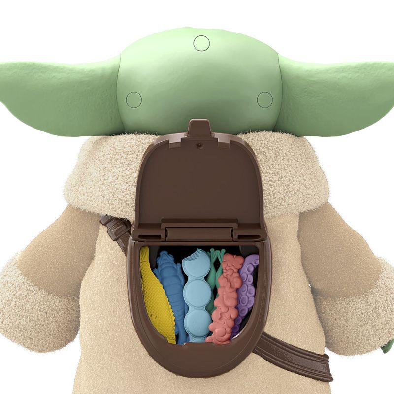Jucarii, Copii si Bebe - Jucarii si jocuri - Figurine - Star Wars Mandalorian si Grogu set figurina Grogu si accesorii gustari 16.5CM - Infinity.ro