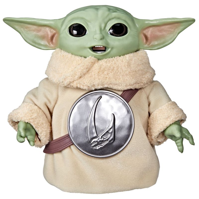Jucarii, Copii si Bebe - Jucarii si jocuri - Figurine - Star Wars Mandalorian si Grogu set figurina Grogu si accesorii gustari 16.5CM - Infinity.ro
