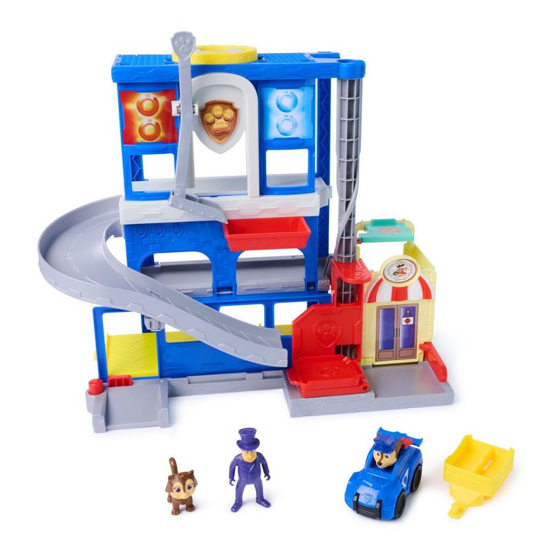 Jucarii, Copii si Bebe - Jucarii si jocuri - Figurine - Patrula Catelusilor cauta si salveaza set de joaca cu lansator figurine si accesorii - Infinity.ro
