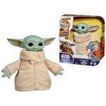 Jucarii, Copii si Bebe - Jucarii si jocuri - Figurine - Star Wars madalorian si Grogu figurina interactiva Action Buddy Grogu cu sunete 25CM - Infinity.ro