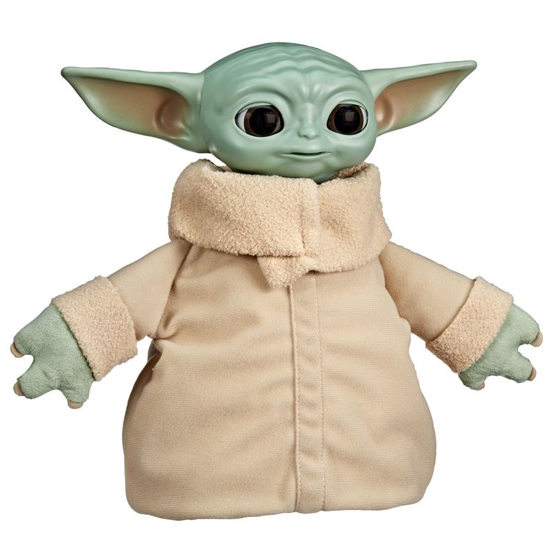 Jucarii, Copii si Bebe - Jucarii si jocuri - Figurine - Star Wars madalorian si Grogu figurina interactiva Action Buddy Grogu cu sunete 25CM - Infinity.ro