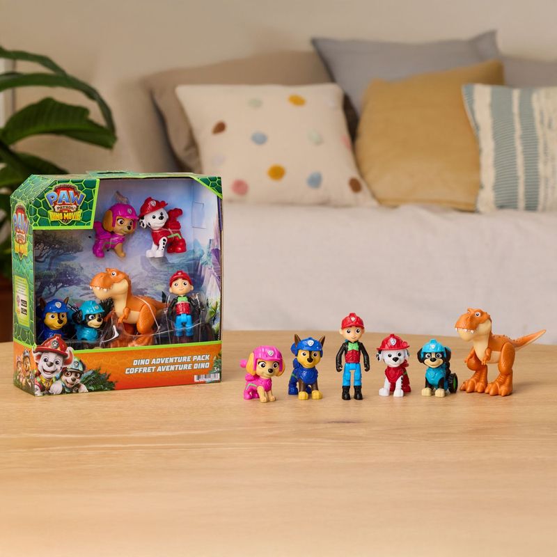 Jucarii, Copii si Bebe - Jucarii si jocuri - Figurine - Patrula Catelusilor filmul cu dinozauri set aventura Dino cu figurine si accesorii - Infinity.ro