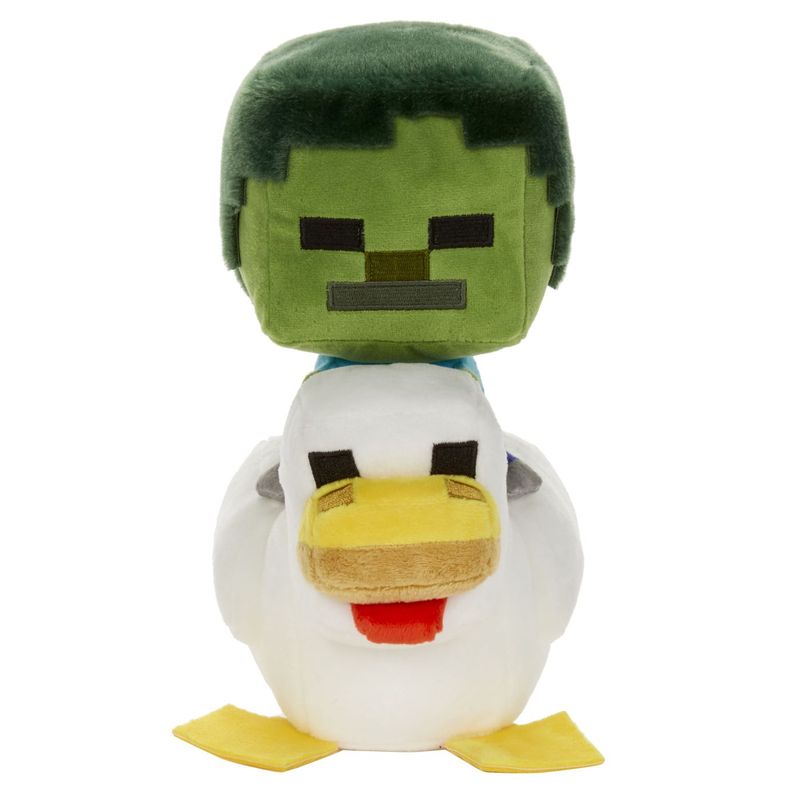Jucarii, Copii si Bebe - Jucarii si jocuri - Jucarii de plus - Minecraft figurina de plus Chicken Jockey 20CM - Infinity.ro