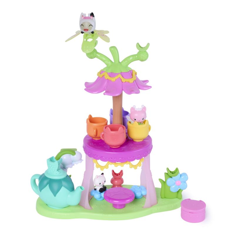 Jucarii, Copii si Bebe - Jucarii si jocuri - Figurine - Gabbys Dollhouse Fairylandia set de joaca petrecere cu ceai cu figurine si accesorii - Infinity.ro