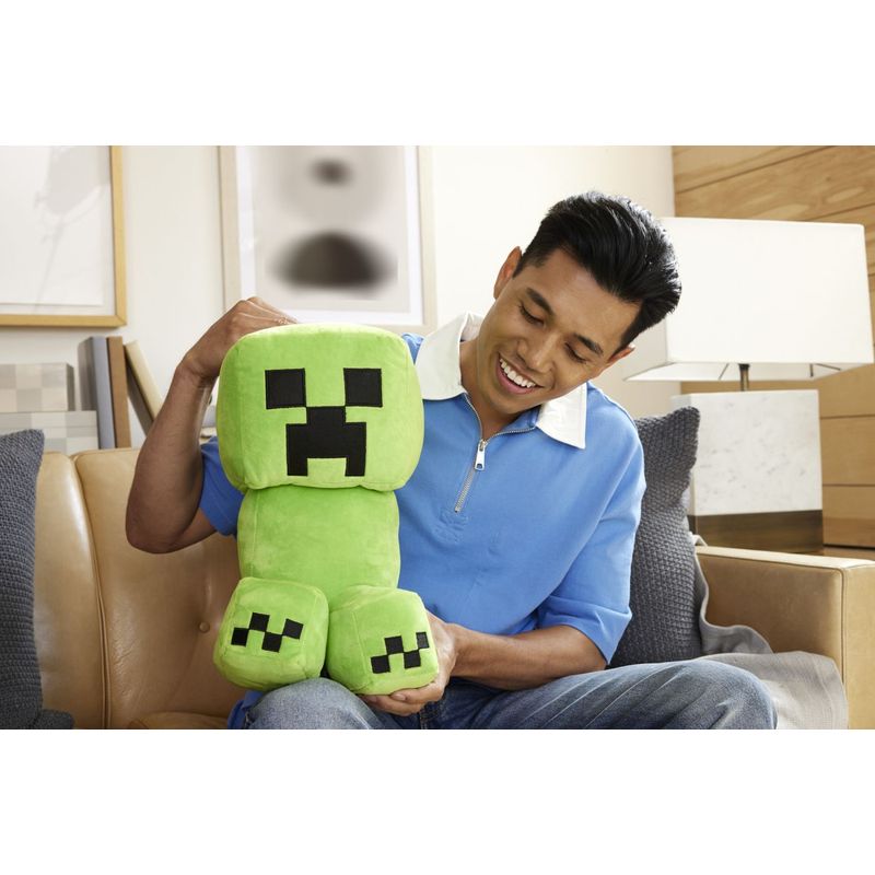 Jucarii, Copii si Bebe - Jucarii si jocuri - Jucarii de plus - Minecraft figurina de plus Creeper 30CM - Infinity.ro