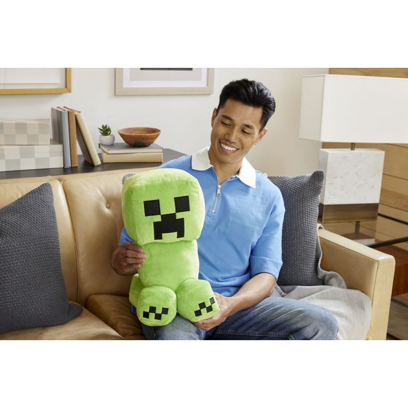 Jucarii, Copii si Bebe - Jucarii si jocuri - Jucarii de plus - Minecraft figurina de plus Creeper 30CM - Infinity.ro