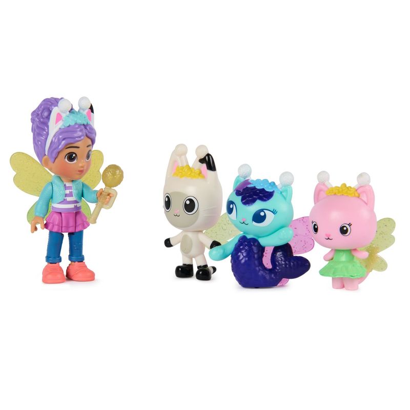 Jucarii, Copii si Bebe - Jucarii si jocuri - Figurine - Gabbys Dollhouse Fairylandia set de joaca prietenii cu figurine si accesorii - Infinity.ro