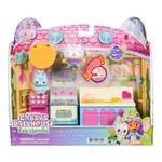 Jucarii, Copii si Bebe - Jucarii si jocuri - Figurine - Gabbys Dollhouse Fairylandia set de joaca bucataria magica a pisicii cakey cu figurine si accesorii - Infinity.ro