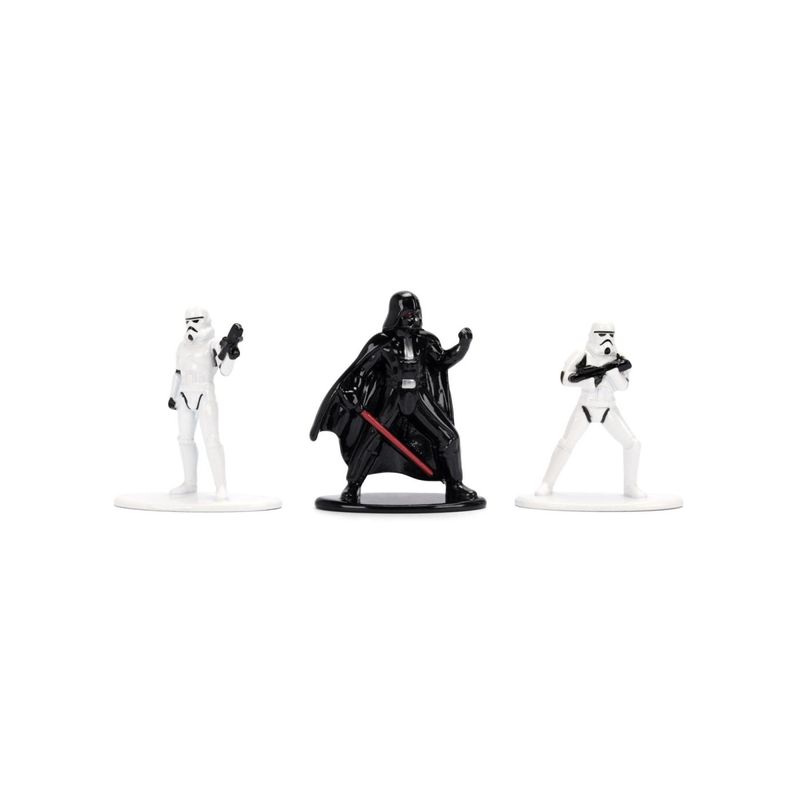 Jucarii, Copii si Bebe - Jucarii si jocuri - Figurine - Jada Star Wars set 3 nano figurine metalice 4CM - Infinity.ro