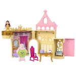 Jucarii, Copii si Bebe - Jucarii si jocuri - Papusi si accesorii - Papusi - Disney Princess castelul lui belle cu figurine si accesorii - Infinity.ro