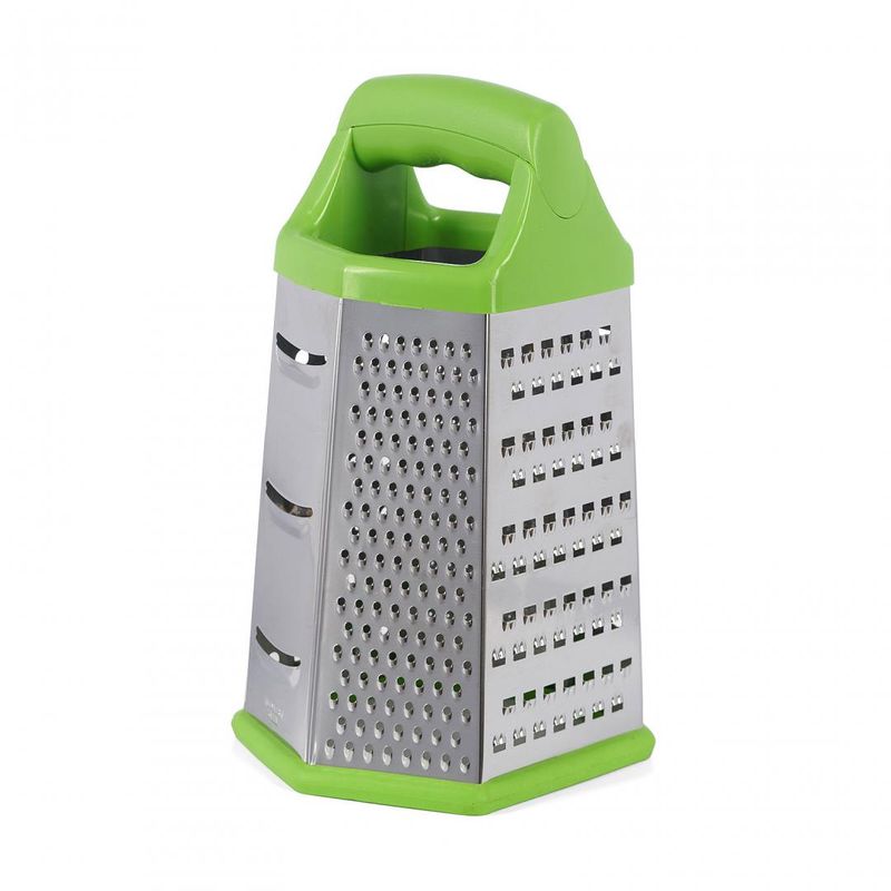 Casa si Gradina - Bucatarie si vesela - Ustensile bucatarie - Razatori si curatatoare - Razatoare 6 LATURI,14X12X23 CM, verde,vanora HOME - Infinity.ro