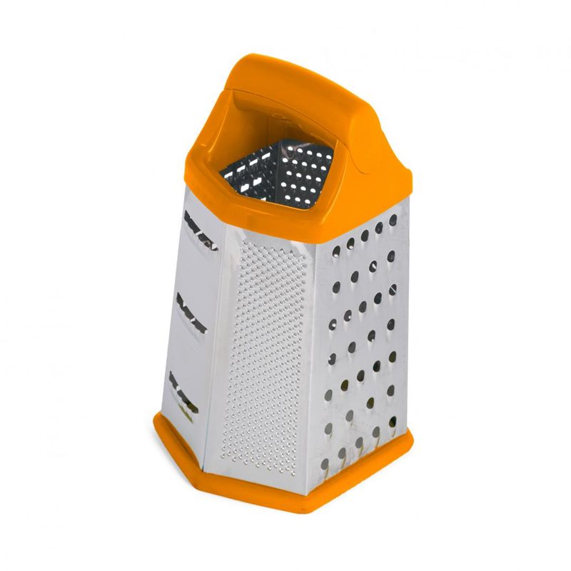 Casa si Gradina - Bucatarie si vesela - Ustensile bucatarie - Razatori si curatatoare - Razatoare 6 LATURI,14X12X23 CM, portocaliu,vanora HOME - Infinity.ro