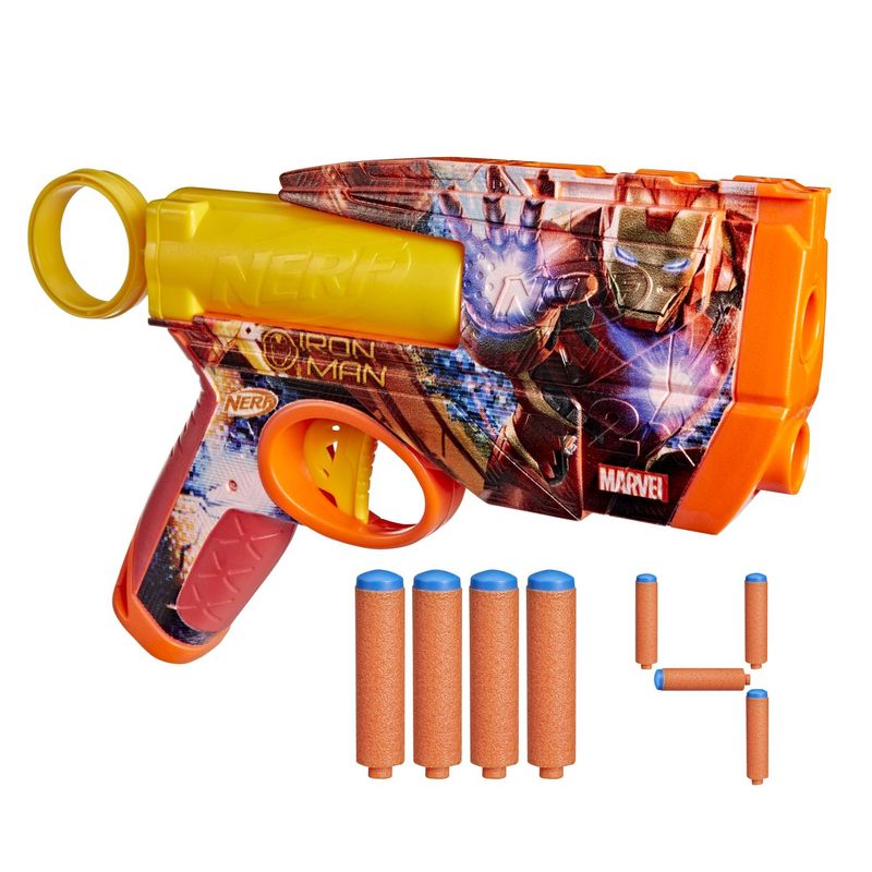 Jucarii, Copii si Bebe - Jucarii si jocuri - Jucarii de rol - Arme de jucarie - Nerf Blaster Marvel Iron Man - Infinity.ro