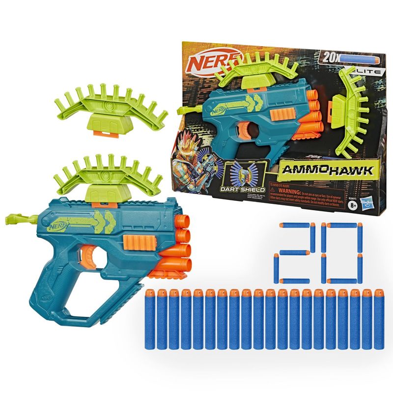 Jucarii, Copii si Bebe - Jucarii si jocuri - Jucarii de rol - Arme de jucarie - Nerf Blaster elite rebel ops ammohawk - Infinity.ro