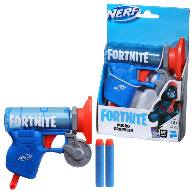 Jucarii, Copii si Bebe - Jucarii si jocuri - Jucarii de rol - Arme de jucarie - Nerf Blaster fortnite microshots micro grappler - Infinity.ro
