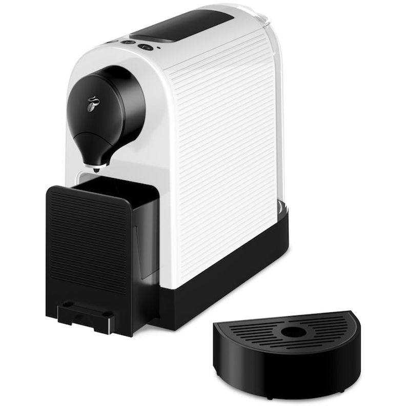 Electronice si Electrocasnice - Electrocasnice bucatarie - Preparare bauturi - Espressoare - Espressor Tchibo Cafissimo Pure Plus, 800 ml, 15 bari, 1250W, capsule, Alb - Infinity.ro