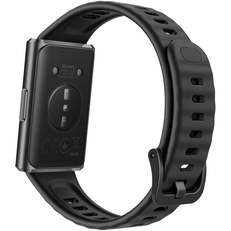 Laptop, Telefoane si Tablete - Wearables si gadgeturi - Wearables - Bratari fitness - Bratara fitness HUAWEI Band 11 Pro, Android /iOS, Matte Black Aluminum Alloy Case with Black Fluoroelastomer Strap + 1 Month Watch Face VIP - Infinity.ro