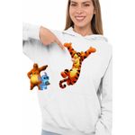 Fashion, accesorii si bijuterii - Femei - Imbracaminte femei - Hanorace femei - Hanorac Femei Tigrul Tigger Ursuletul Winnie the Pooh Puh, alb, marime 2XL - Infinity.ro
