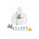 Fashion, accesorii si bijuterii - Femei - Imbracaminte femei - Hanorace femei - Hanorac Femei Familia Jetson Desene Animate SF, alb, marime L - Infinity.ro