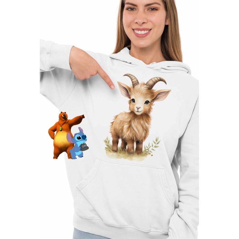 Fashion, accesorii si bijuterii - Femei - Imbracaminte femei - Hanorace femei - Hanorac Femei Berbec Baby Zodiac Horoscop Aries Astrologie, alb, marime 3XL - Infinity.ro