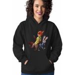 Fashion, accesorii si bijuterii - Femei - Imbracaminte femei - Hanorace femei - Hanorac Femei Zootopia Judy Nick, negru, marime 3XL - Infinity.ro