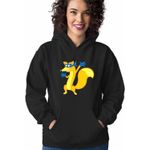 Fashion, accesorii si bijuterii - Femei - Imbracaminte femei - Hanorace femei - Hanorac Femei Dora Exploratoarea Swiper Hotomanul, negru, marime S - Infinity.ro