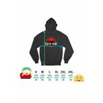 Fashion, accesorii si bijuterii - Femei - Imbracaminte femei - Hanorace femei - Hanorac Femei South Park Jurassic Dinozauri T-Rex, negru, marime XL - Infinity.ro