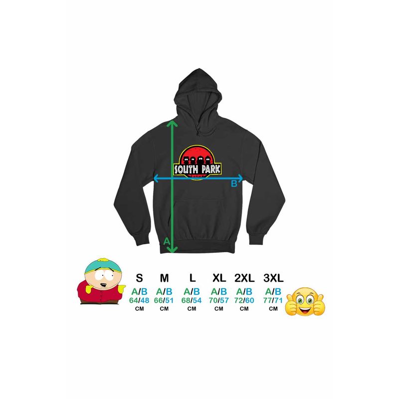 Fashion, accesorii si bijuterii - Femei - Imbracaminte femei - Hanorace femei - Hanorac Femei South Park Jurassic Dinozauri T-Rex, negru, marime XL - Infinity.ro