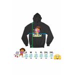 Fashion, accesorii si bijuterii - Femei - Imbracaminte femei - Hanorace femei - Hanorac Femei Dora Exploratoarea Looney Tunes Taz Bugs Bunny Sylvester Tweety Baby, negru, marime S - Infinity.ro