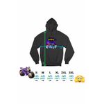 Fashion, accesorii si bijuterii - Femei - Imbracaminte femei - Hanorace femei - Hanorac Femei Batwheels Dream Team Batroti Batman Robin, negru, marime 3XL - Infinity.ro