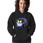 Fashion, accesorii si bijuterii - Femei - Imbracaminte femei - Hanorace femei - Hanorac Femei Batwheels Prank Joker Masina Batroti Desene Animate Masini, negru, marime XL - Infinity.ro