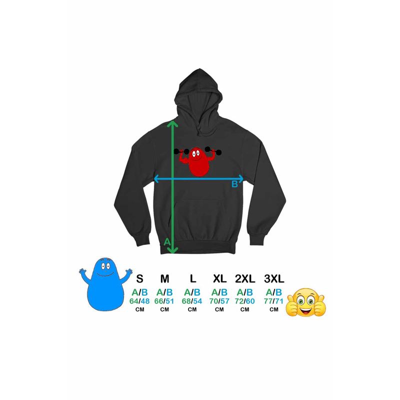 Fashion, accesorii si bijuterii - Femei - Imbracaminte femei - Hanorace femei - Hanorac Femei Barbapapa Barbaforte Barbabravo, negru, marime XL - Infinity.ro