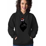 Fashion, accesorii si bijuterii - Femei - Imbracaminte femei - Hanorace femei - Hanorac Femei Barbamama Barbapapa, negru, marime 2XL - Infinity.ro