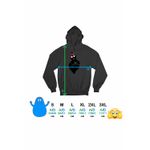 Fashion, accesorii si bijuterii - Femei - Imbracaminte femei - Hanorace femei - Hanorac Femei Barbamama Barbapapa, negru, marime 2XL - Infinity.ro