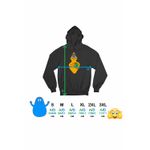 Fashion, accesorii si bijuterii - Femei - Imbracaminte femei - Hanorace femei - Hanorac Femei Barbalib Barbapapa Nerd Barbaletta, negru, marime 2XL - Infinity.ro