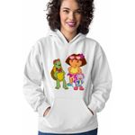 Fashion, accesorii si bijuterii - Femei - Imbracaminte femei - Hanorace femei - Hanorac Femei Dora Exploratoarea Franklin Explorer Maimuta, alb, marime 3XL - Infinity.ro