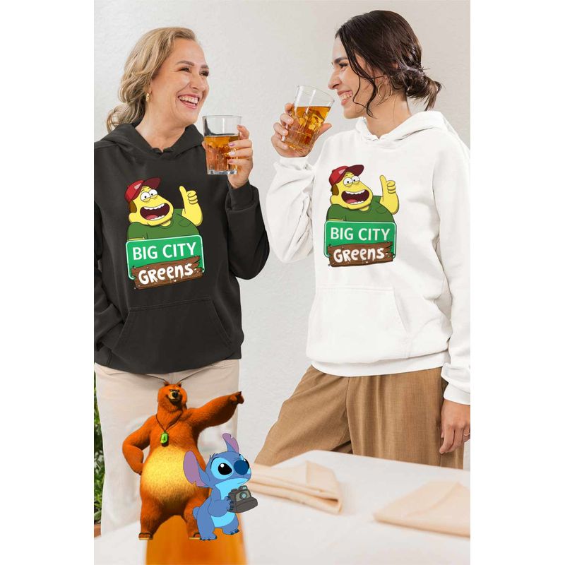 Fashion, accesorii si bijuterii - Femei - Imbracaminte femei - Hanorace femei - Hanorac Femei Bill Fermierul Familia Green la Oras, alb, marime S - Infinity.ro